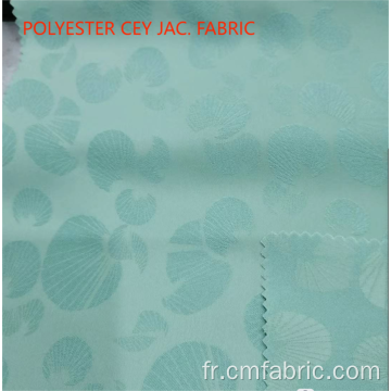 Polyester cey jacqaurd 4 voies spandex